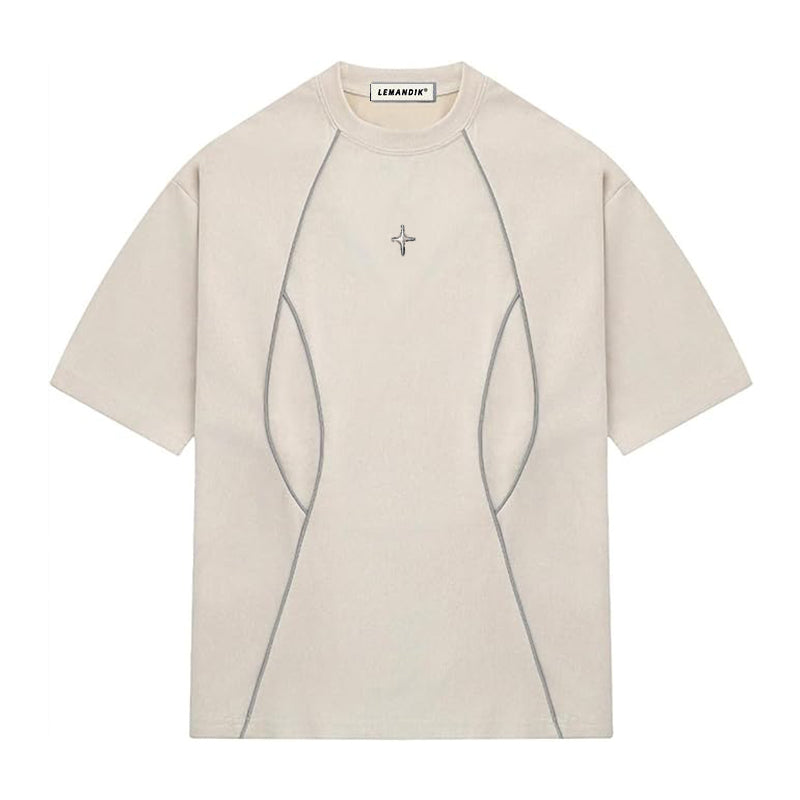 Rivet Star Oversized Mens T-Shirt