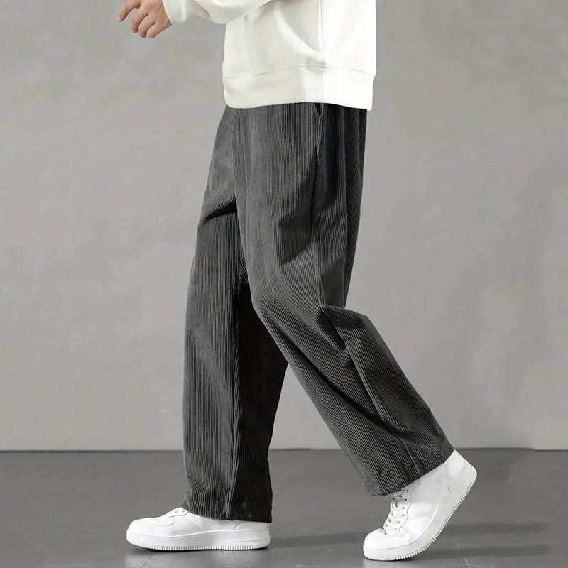 Men's Plus Size Corduroy Trousers