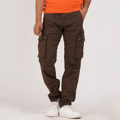 Men's Slim Fit Cargo Trousers