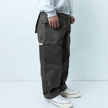 Plus Size Loose Cargo Pants