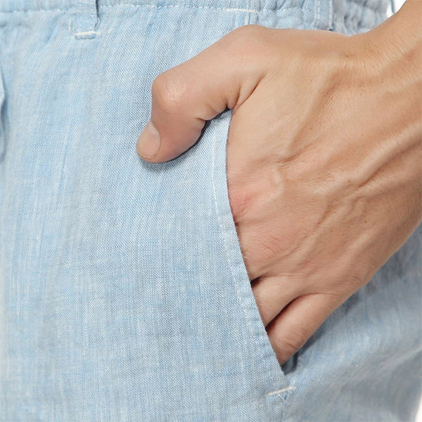 Summer Pure Natural Linen Trousers