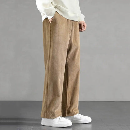 Men's Plus Size Corduroy Trousers