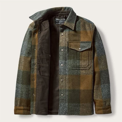 Lined Mackinaw Wool Jac-Shirt