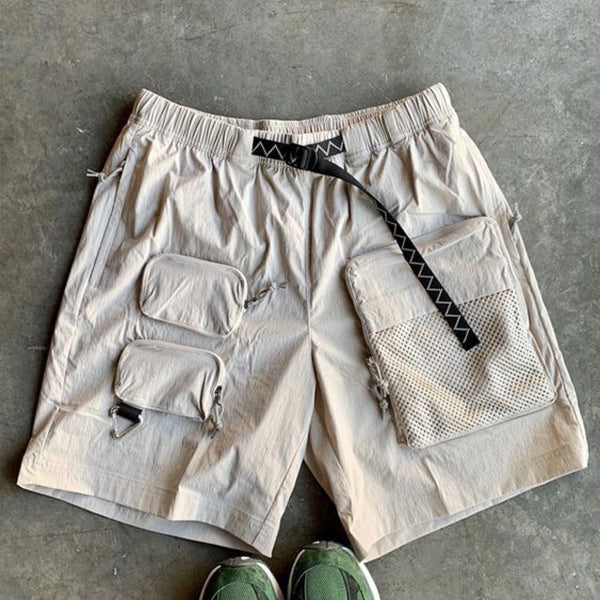 Multiple Pockets Cargo Shorts