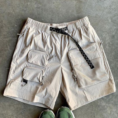 Multiple Pockets Cargo Shorts