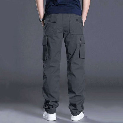 Men's Plus Size Flap Pocket Trousers