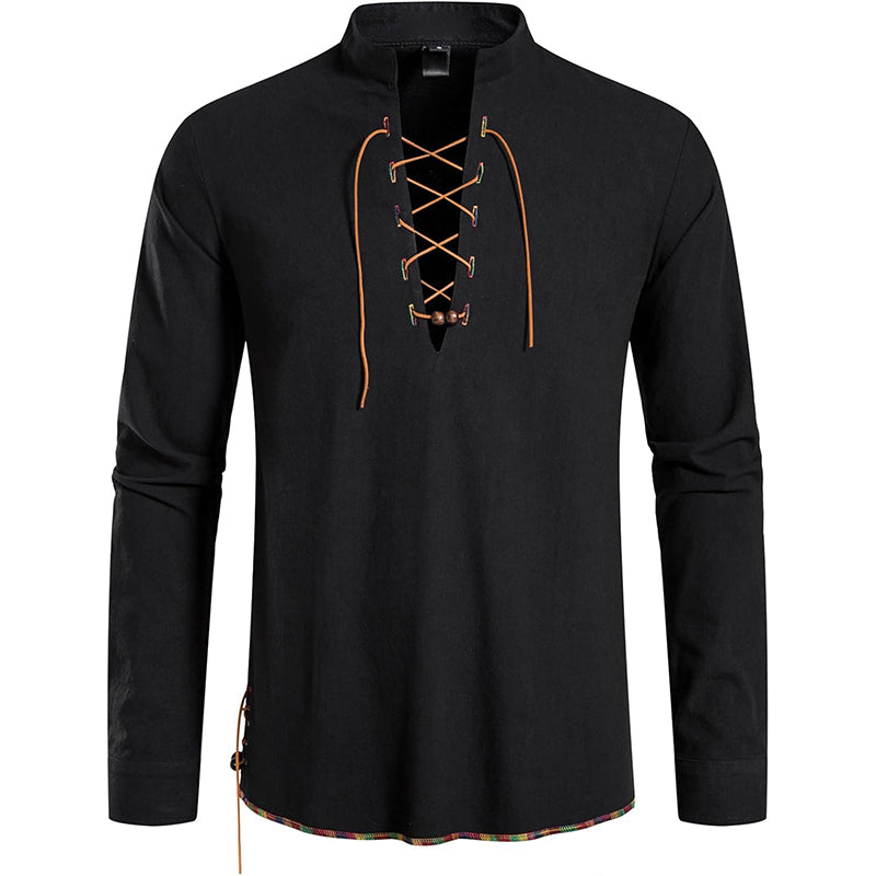 V-neck Viking Medieval Pirate Top