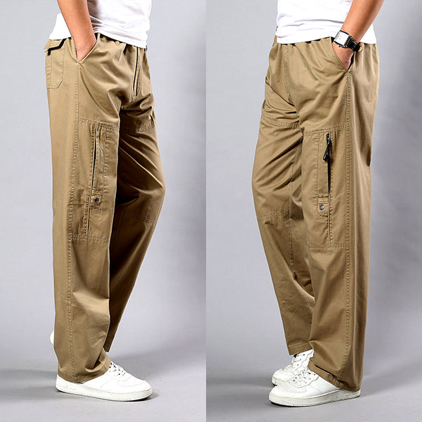 [51.6inch / 131cm Waist] Men's Plus-size Trousers