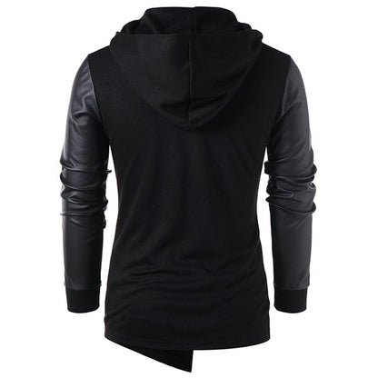 Men's Asymmetric Zip Coat