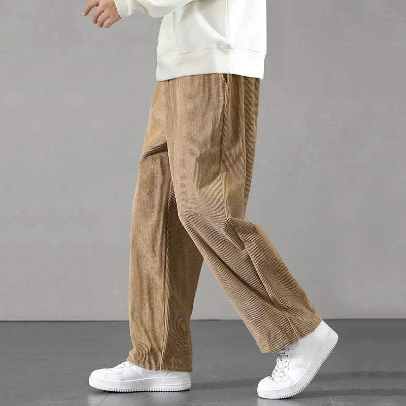 Men's Plus Size Corduroy Trousers