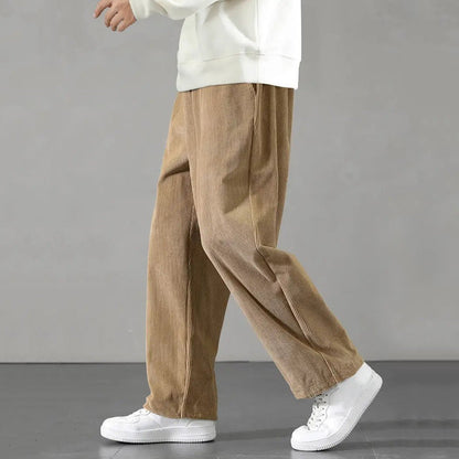 Men's Plus Size Corduroy Trousers