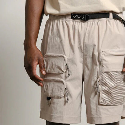 Multiple Pockets Cargo Shorts