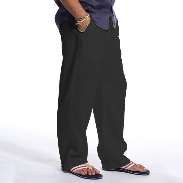 Mens Casual Linen Pants