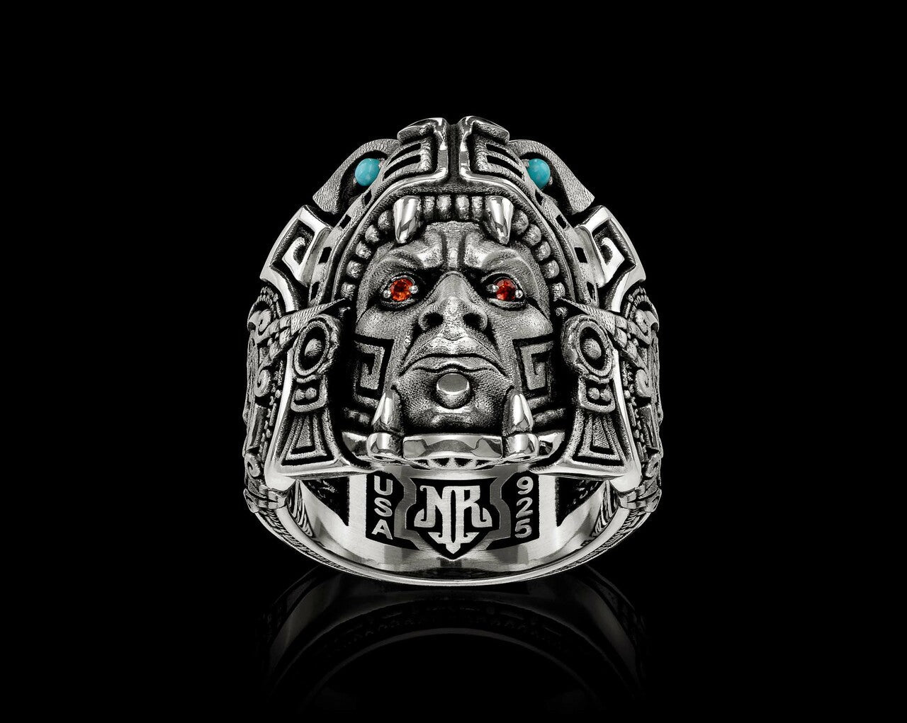 Handcrafted Carved Ring