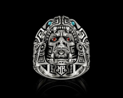 Handcrafted Carved Ring