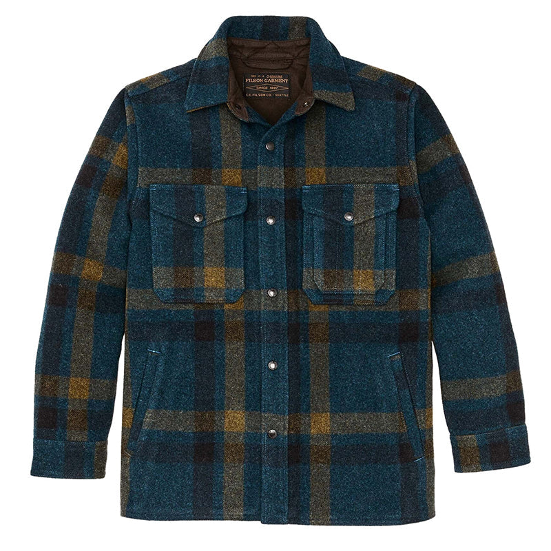 Lined Mackinaw Wool Jac-Shirt