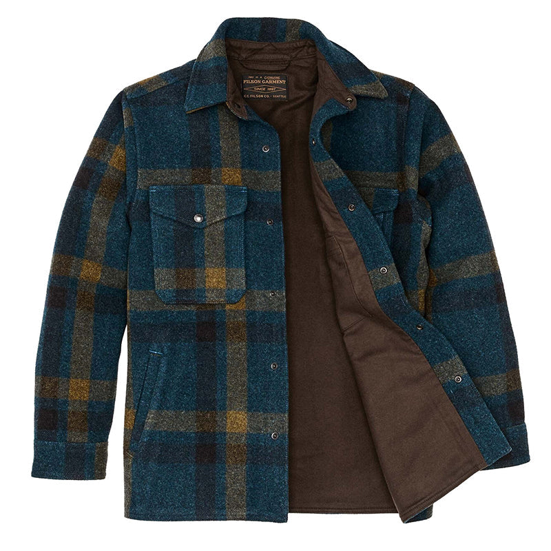 Lined Mackinaw Wool Jac-Shirt