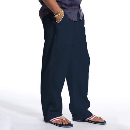 Mens Casual Linen Pants