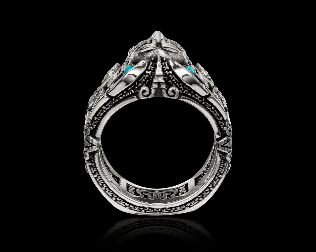 Handcrafted Carved Ring