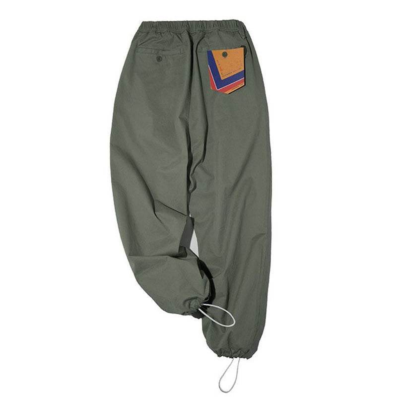 Tooling American Retro Loose Casual Elastic Men's Trousers