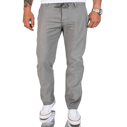 [New Design] Men's 95% Linen Trousers