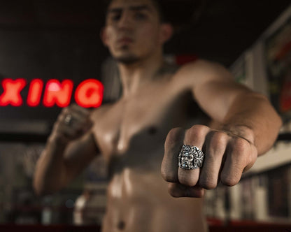 Handcrafted Carved Ring