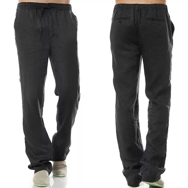 Summer Pure Natural Linen Trousers