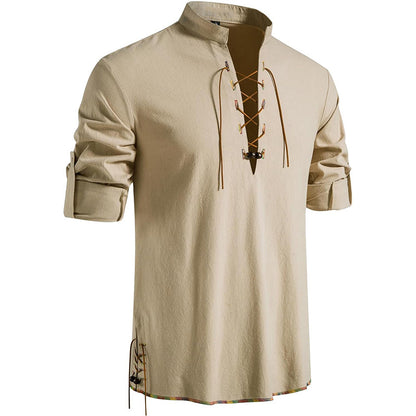 V-neck Viking Medieval Pirate Top