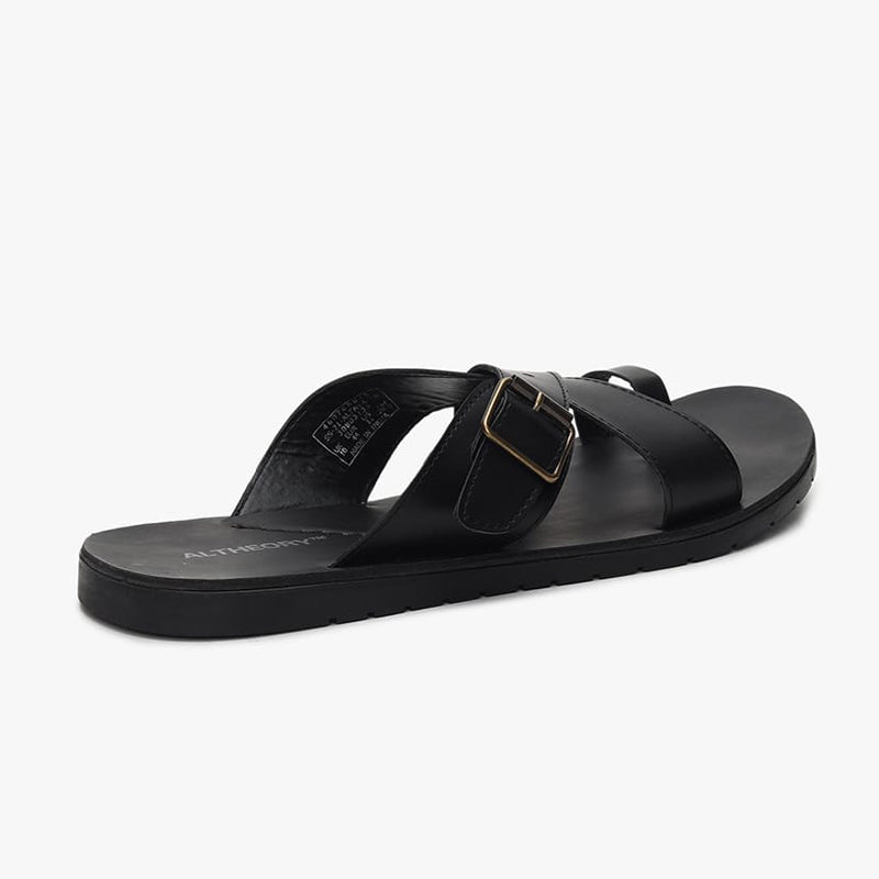 Criss-Cross Strappy Toe-Ring Sandals