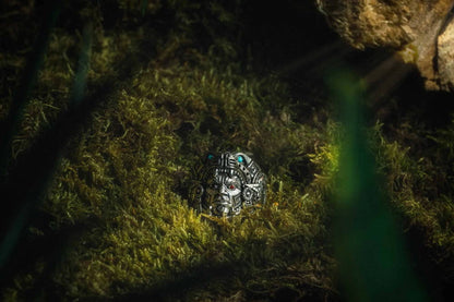 Handcrafted Carved Ring