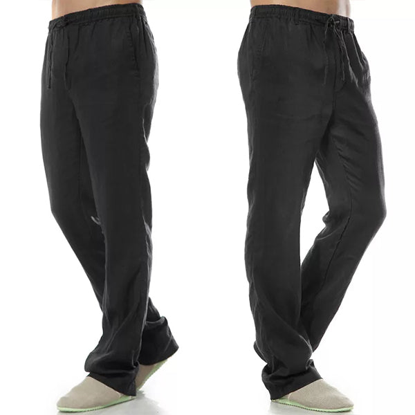Summer Pure Natural Linen Trousers