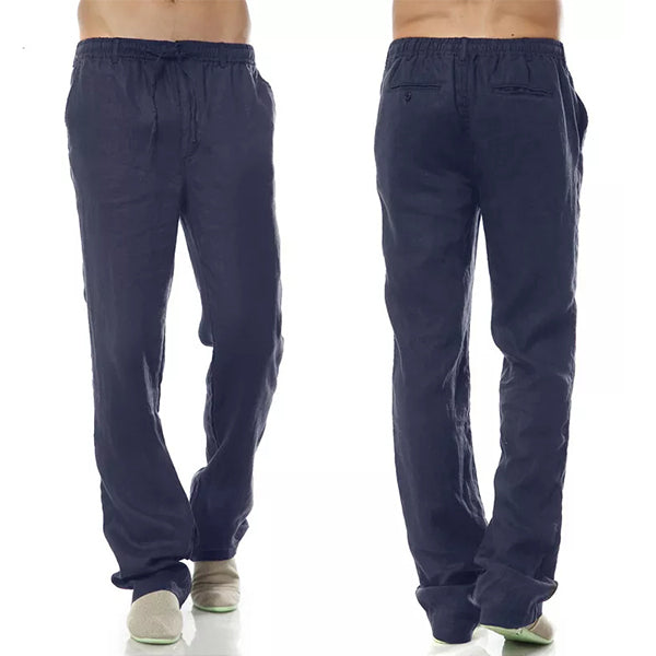 Summer Pure Natural Linen Trousers
