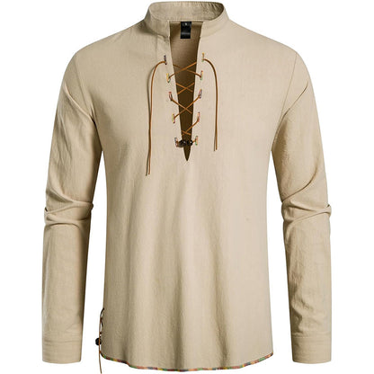 V-neck Viking Medieval Pirate Top